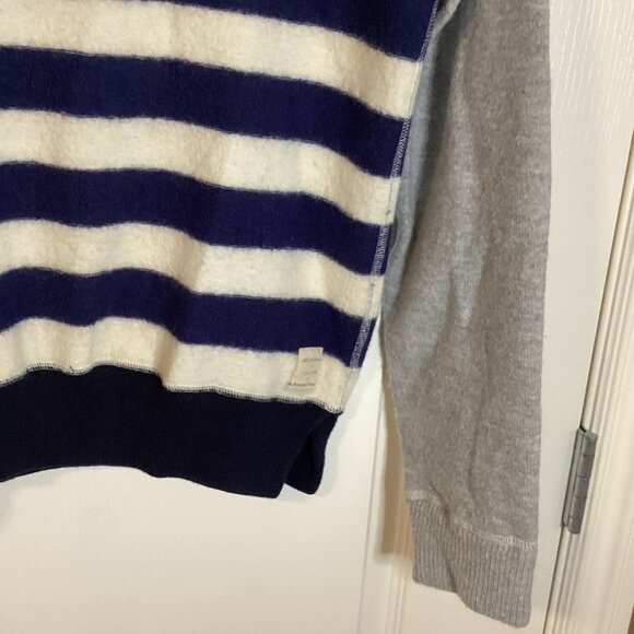 Scotch & Soda Men's Crewneck Knit Pullover Striped Sweater Size M Coastal - Picture 3 of 7